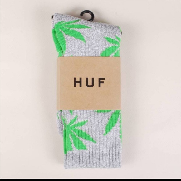 HUF Plantlife Glow In the Dark Socks - Picture 2 of 2